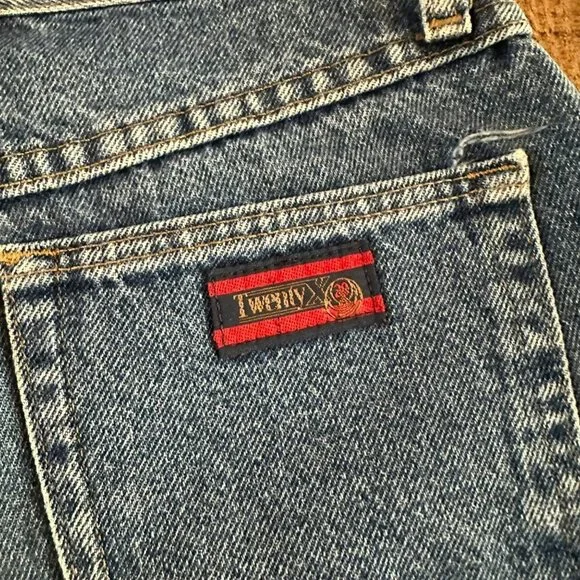 Vintage 90's 20X denim jeans straight leg western wear cowgirl women's 5 - Picture 5 of 9